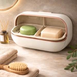 Organizador Doble Premium Shampoo, Acondicionador O Jabón