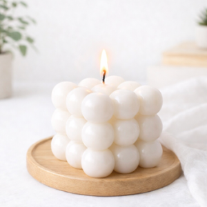 Vela Burbuja Blanca